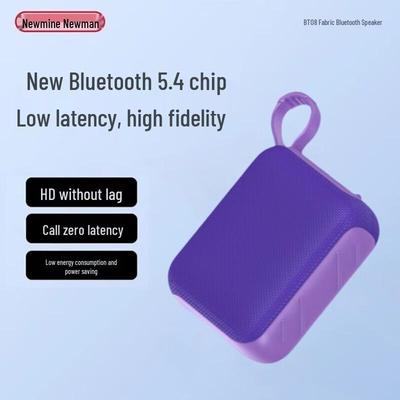 Newsmy BT08 Portable Bluetooth Speaker CN Plug (adapter Included)