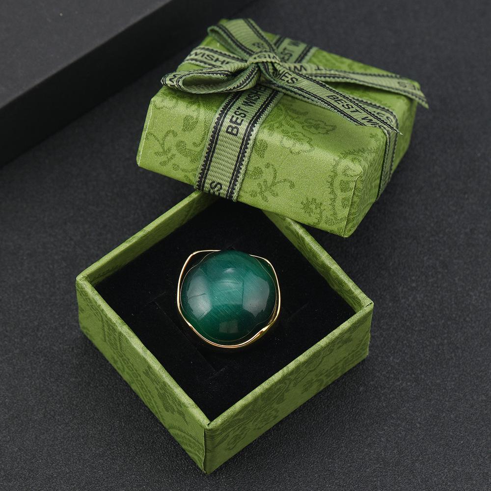 

Ювелирные изделия из нержавеющей стали Винтажное кольцо с бирюзой Преувеличенная личность Мужское кольцо Производитель Оптовая продажа 10No.