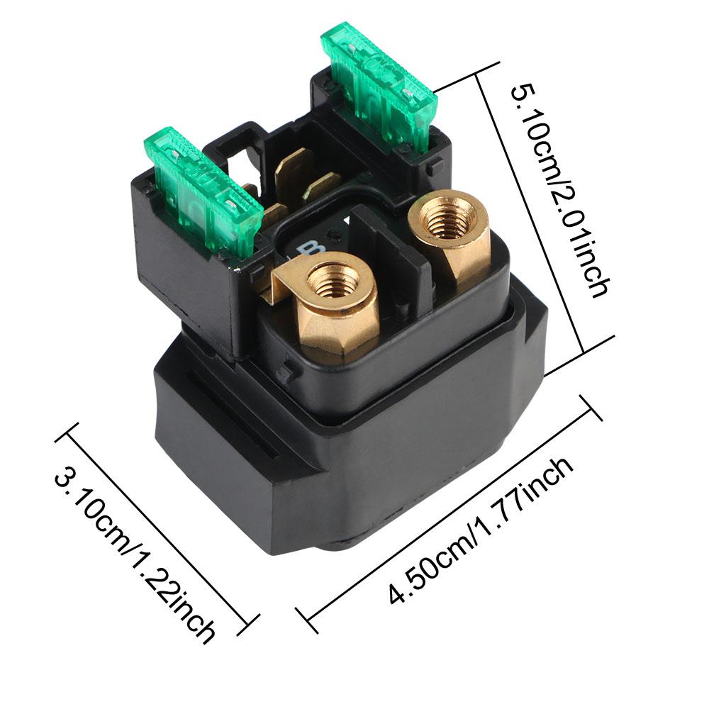 For YFM250 350 400 450 660 Motorcycle Accessories Motorcycle Electrical Starter Ignition Key Switch Solenoid Relay Switches
