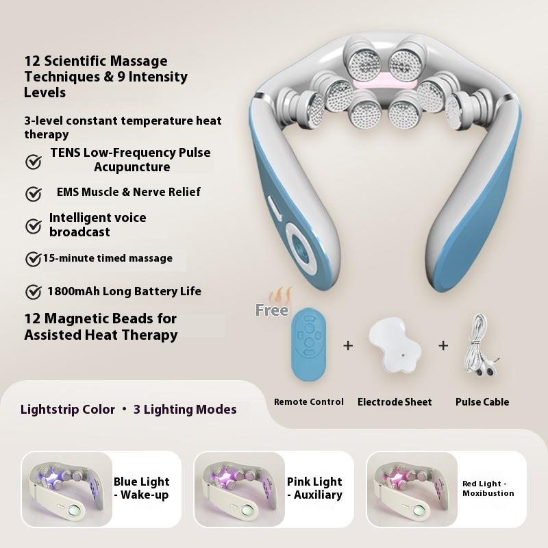 Cervical Massager Wholesale Low Frequency Pulse Intelligent Neck Protector Neck Massager Electric Neck Massager
