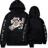 Anime Hoodies für Herren ONE PIECE Gear Fifth Angst Luffy Sonne Gold Pullover Baumwolle Mit Kapuze Streetwear Sweatshirts