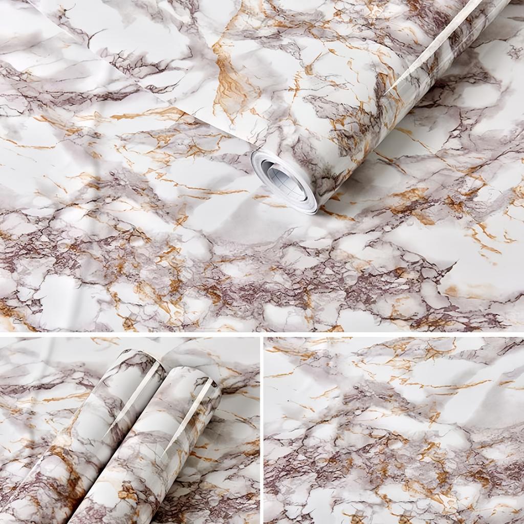 High Temperature Resistance Peel and Stick Wallpaper for Furniture Waterproof and Oil Resistant Wall Paper Roll for Walls Home