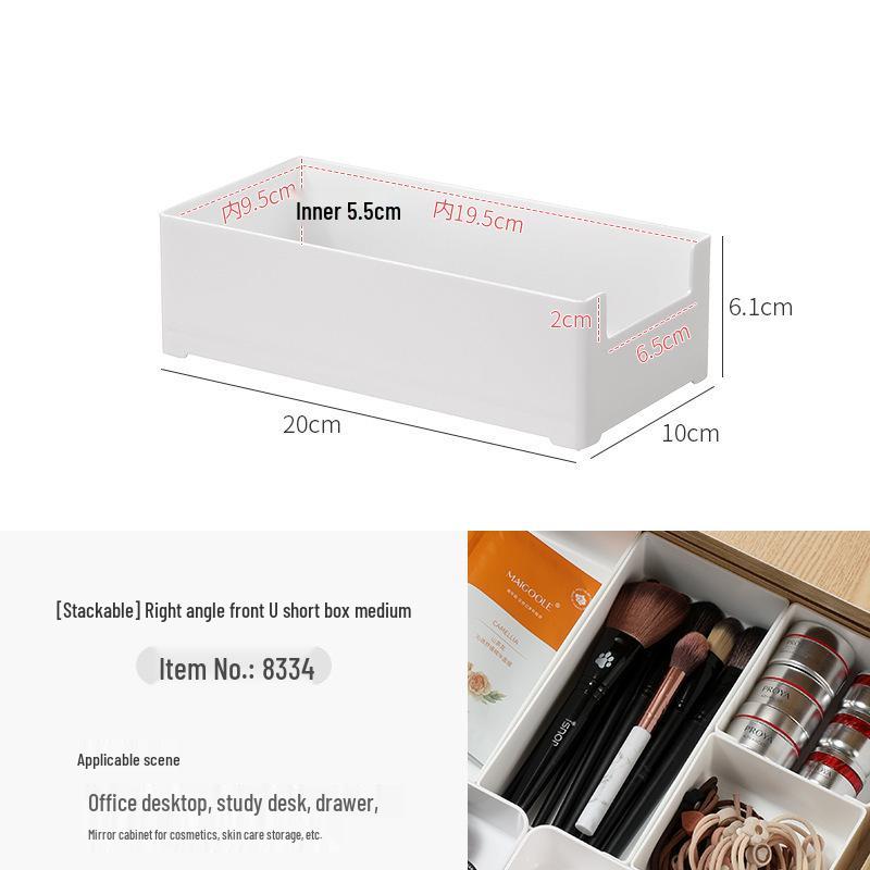 Armoire Miroir de Salle de Bain en Acrylique & Étagère Organisateur de Cosmétiques