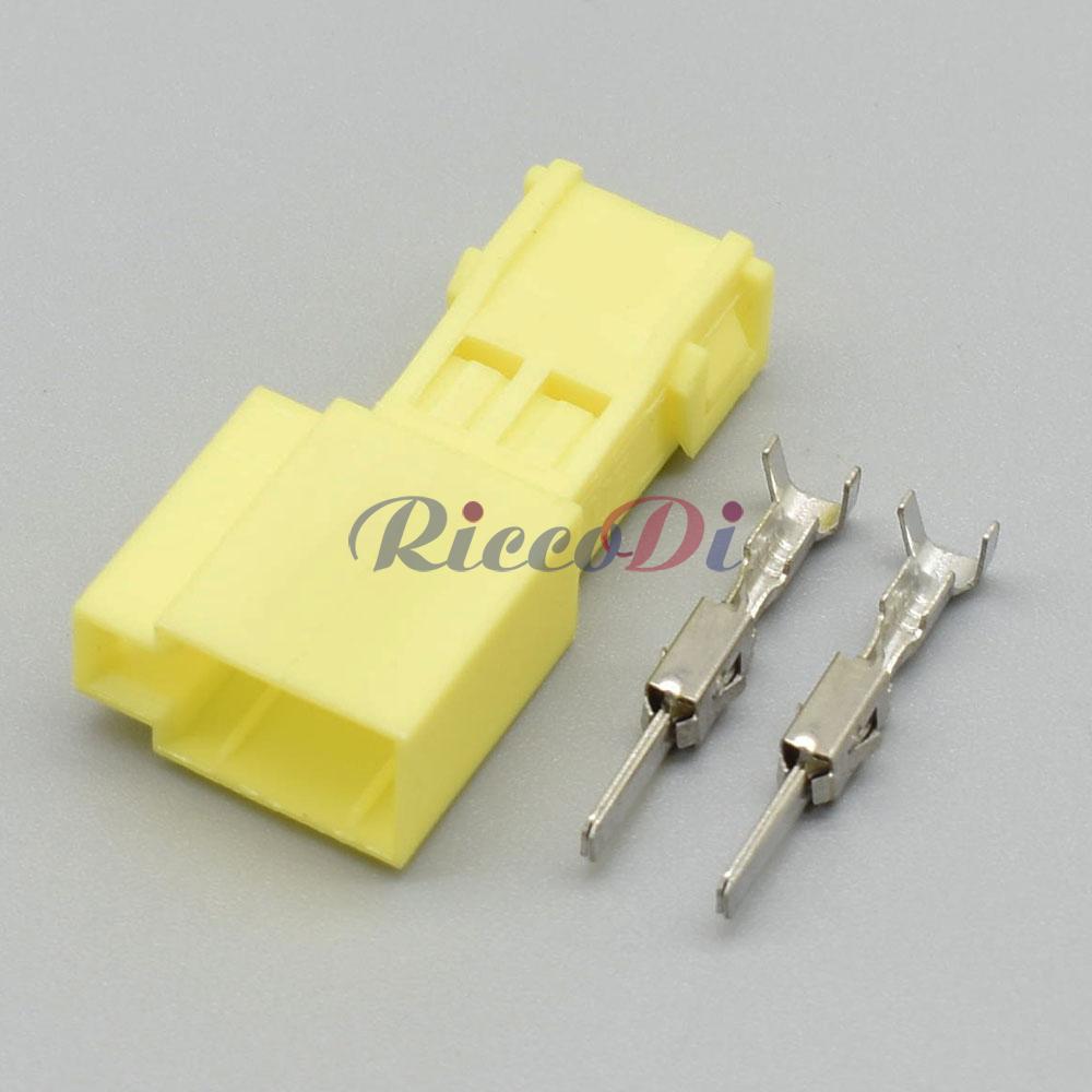 2Ways Car Plug Connectors 1H0906712 191906231A Male Female for Automotive Wiring Harness 2.8mm Series Connectors 2P