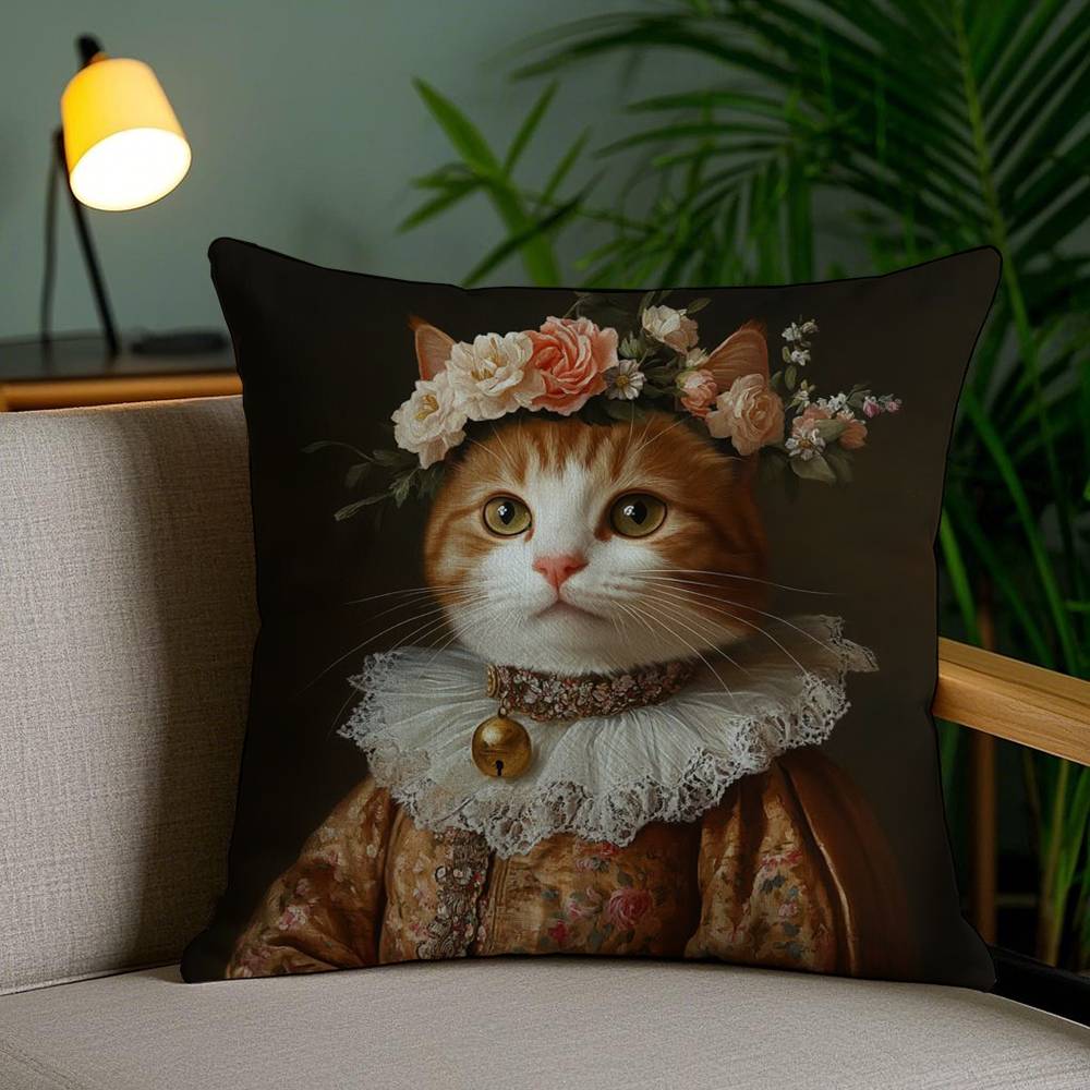 

Дивні, Елегантні Та Розкішні Наволочки для Подушок у Формі Корони, Декоративні Чохли для Подушок на Диван та у Вітальню, Захист від Пилу та Кліщів F 18x18Inch