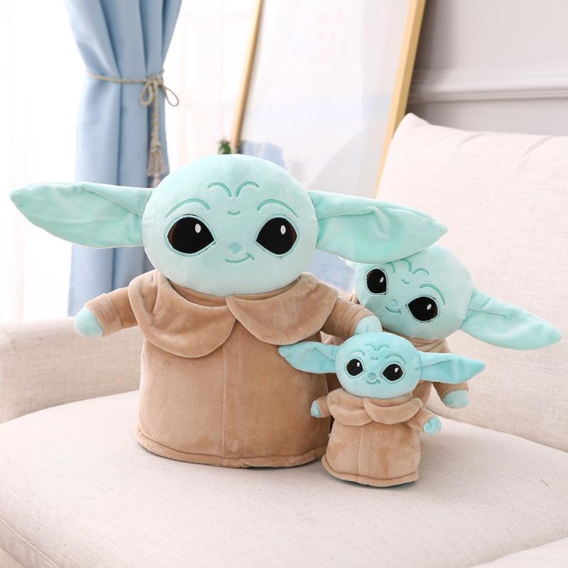 Baby Yoda Plush Toy Soft And Crystal Velvety Dragon Animal Figure 18cm 48cm Ideal For Ages 7-14