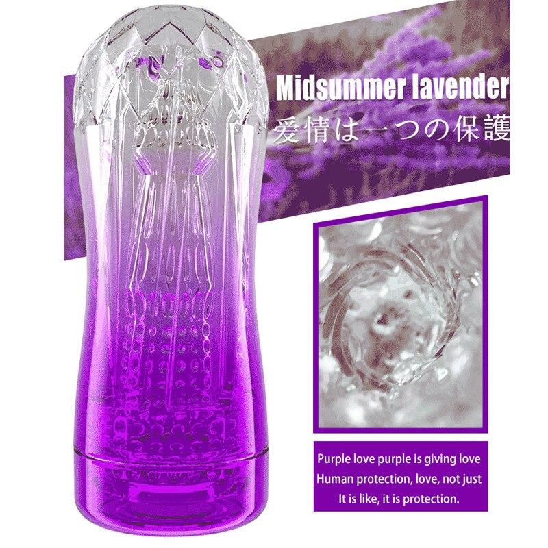 Vacuum Pocket Cup Penis Massager Male Masturbator Soft Pocket Erotic Toys Adults Sex Products