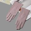 Lady Sunscreen Ice Silk Gloves Female Summer Sun Protection Gloves Fashion Cycling Driving Running Mittens Thin Anti-UV Gloves