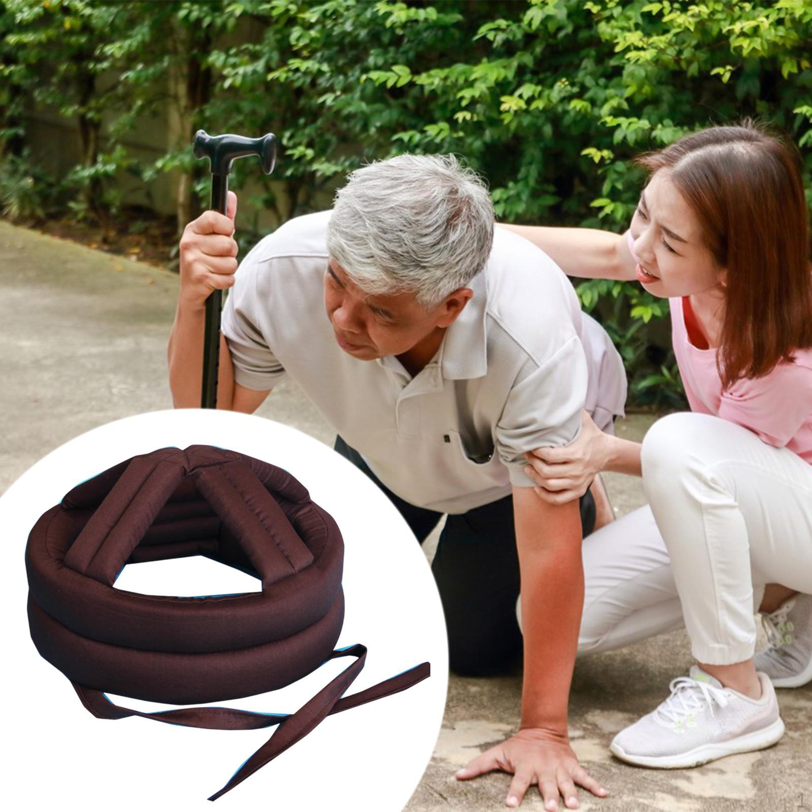 

Шапка для защиты пожилых людей, противоударная, дышащая, устойчивая к падениям Coffee