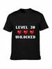Vintage Video Game Birthday Shirt Level 30 Unlocked Gift