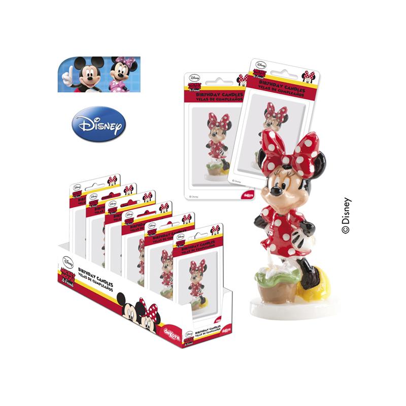Minnie Mouse Cake Candle 1 pc
