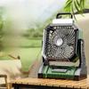 Camping Usb Fan With Led Light And Remote Control For Outdoor Adventures