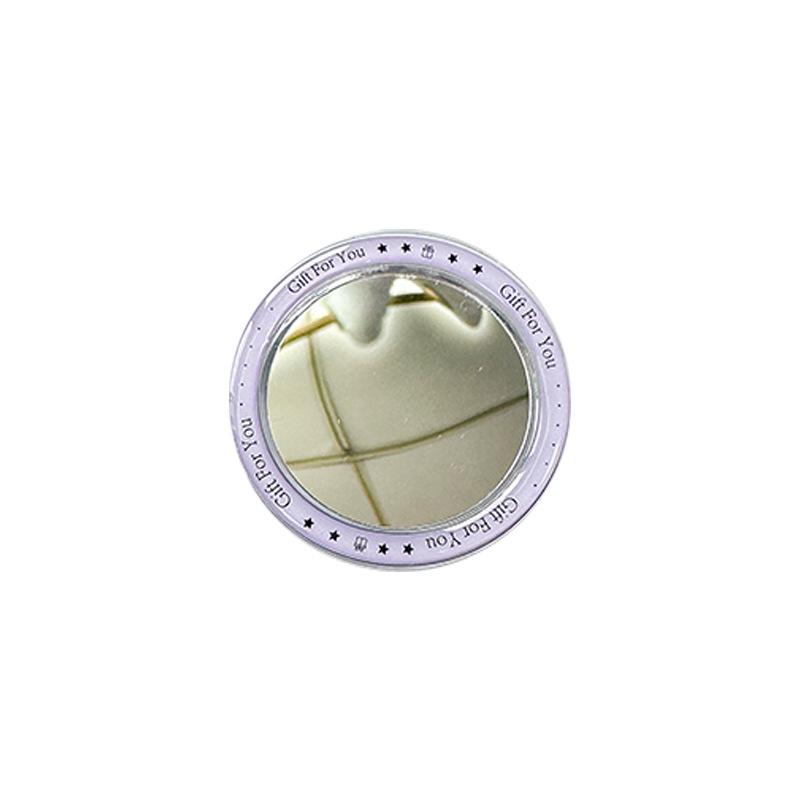 Round Mirror Magnetic Suction Mobile Phone Airbag Bracket Base Portable Makeup Mirror Simple Mirror Sticker Refrigerator Sticker Makeup Mirror