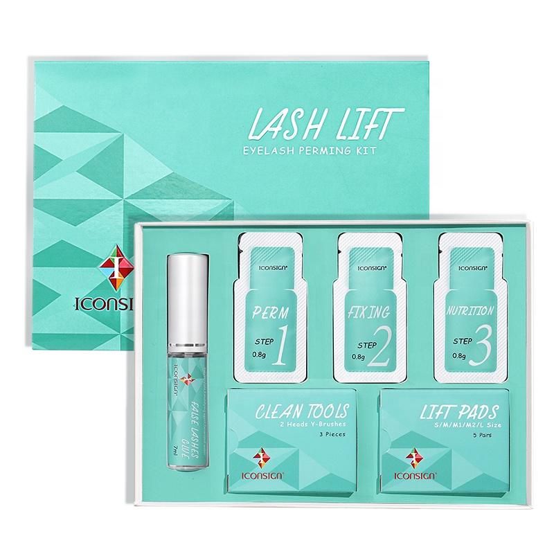 New Green ICONSIGN Eyelash Perm, Lash Lift Kit# зелёный