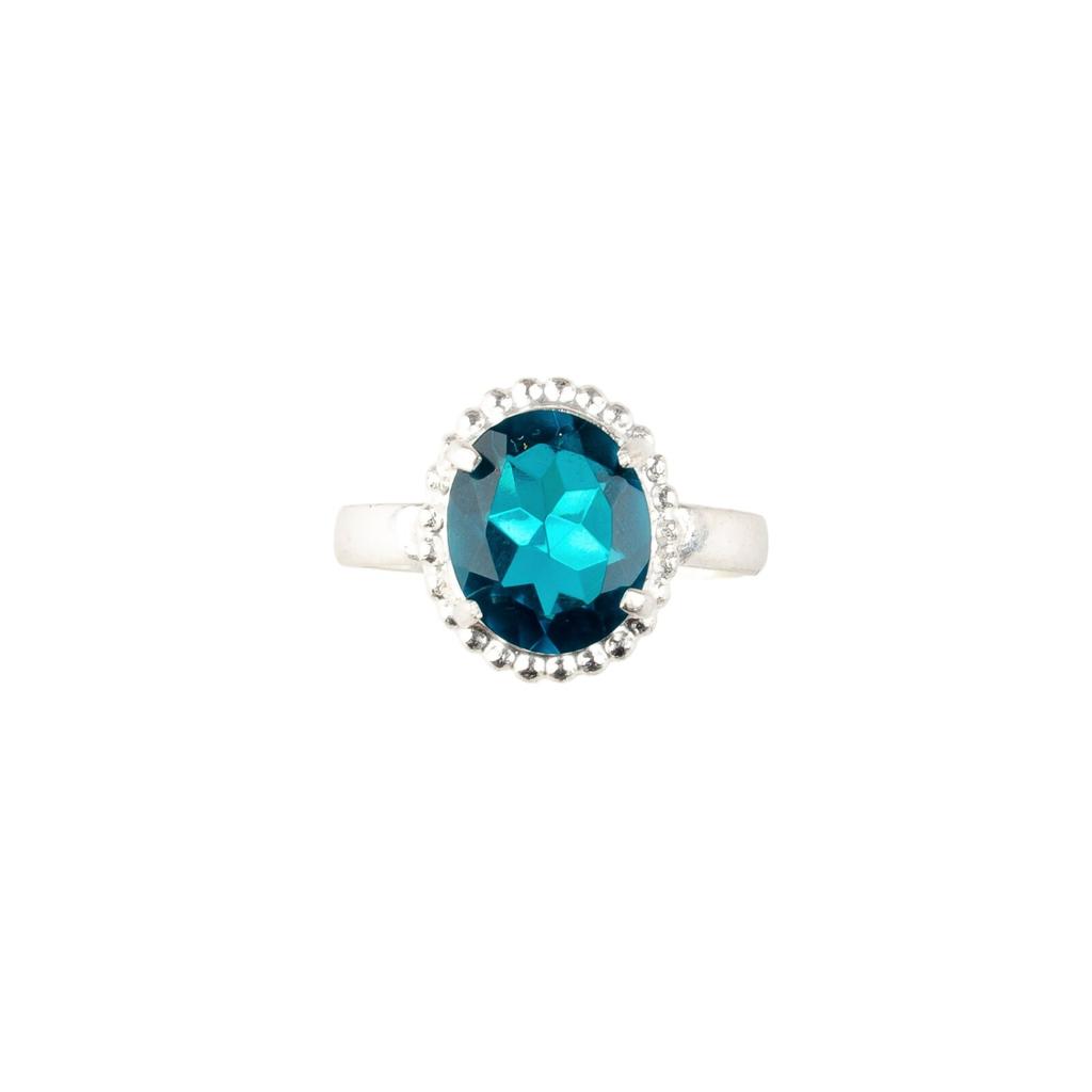 Apatite Gemstone 925 Sterling Silver Jewelry Handmade Pretty Ring For Wedding RR-28-11