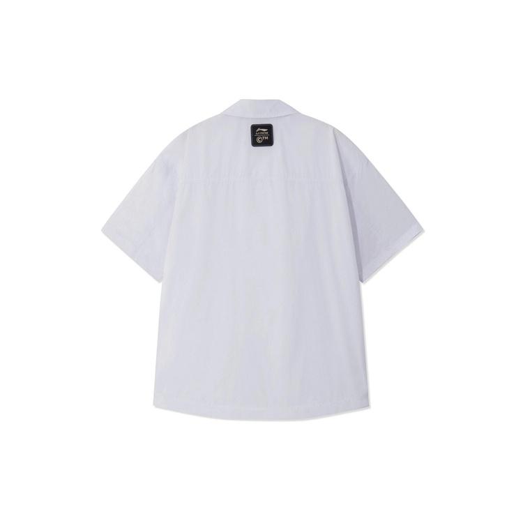 Li-Ning X Chinatown Market Loose Fit Shirt 'White' Men's ASHR129-1