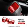 For Subaru BRZ Toyota GR86 2021 2022 2023 2024 Real Hard Carbon Fiber Sticker RHD LHD Car Seat Rear Handle Frame Interior Trim