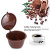 Reusable Design Refillable Coffee Filter Pods Coffee Capsule Filter Kit  Home Use