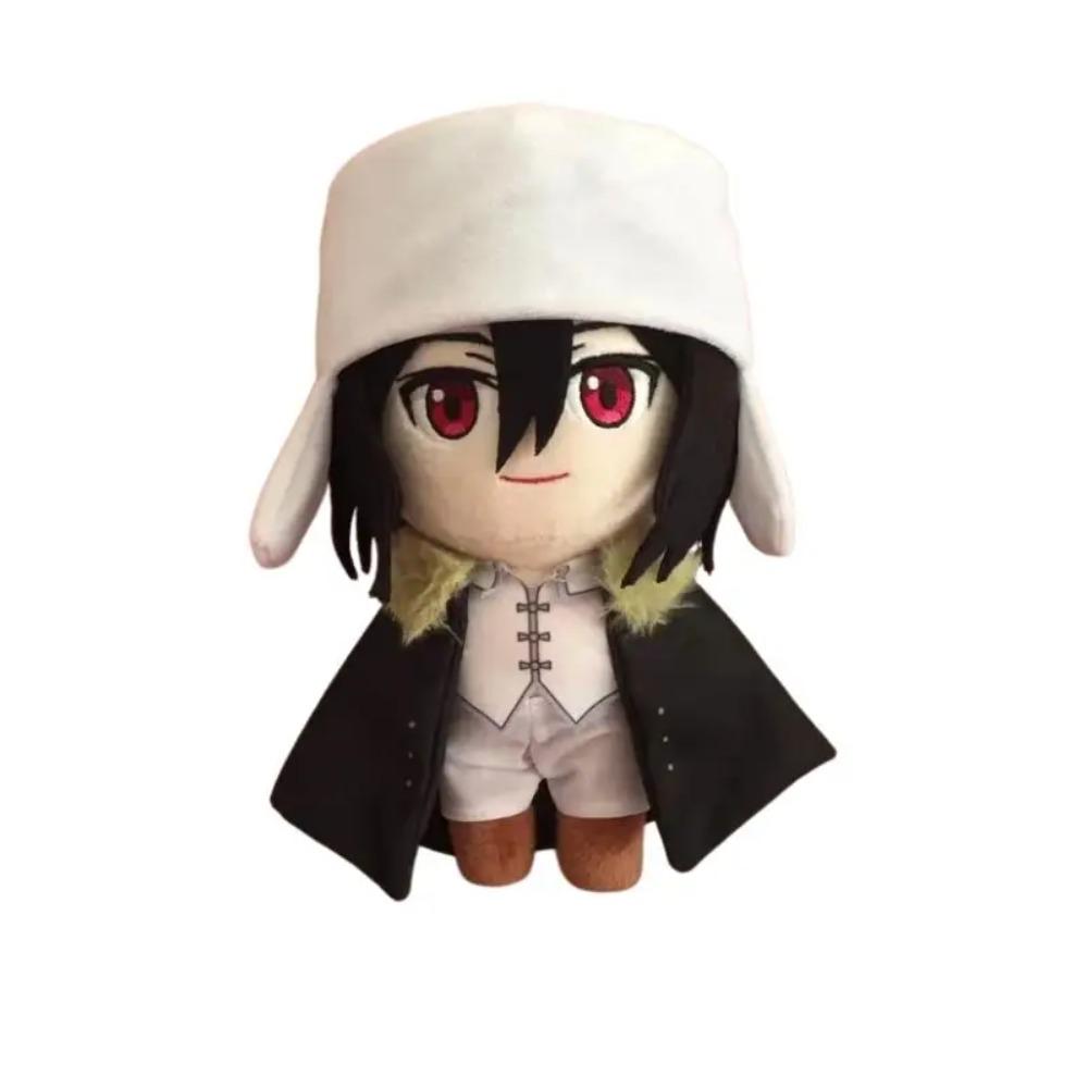 Anime Bungou Stray Dogs Plush Sigma Cosplay Doll Toy Cute Soft Stuffed Pillow Fans Gift 20cm