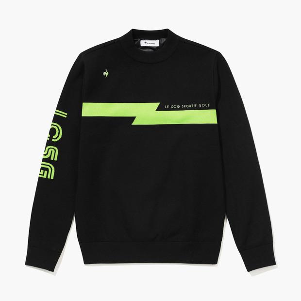 LECOQ GOLF Men'S Soft-Touch Windproof Sweater _Blck Gq421Mkpo2