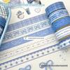 Wing Bow Grid Themed Decorative Tape Set 2/3Pcs INS Style Cute Adhesive Tapes for Journaling Gift Packing DIY Handcrafts