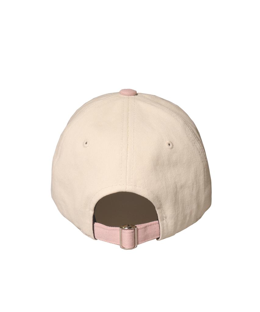 Seullipiseullib Do What You Cant Beige/Pink Ball Cap
