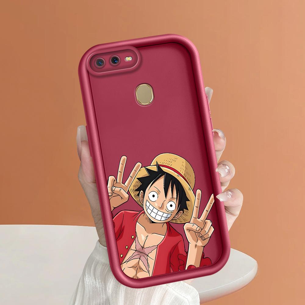 Soft Silicone Square Ladders Cartoon Pattern Full Cover Camera Protection Shockproof Case for OPPO Reno Realme OnePlus