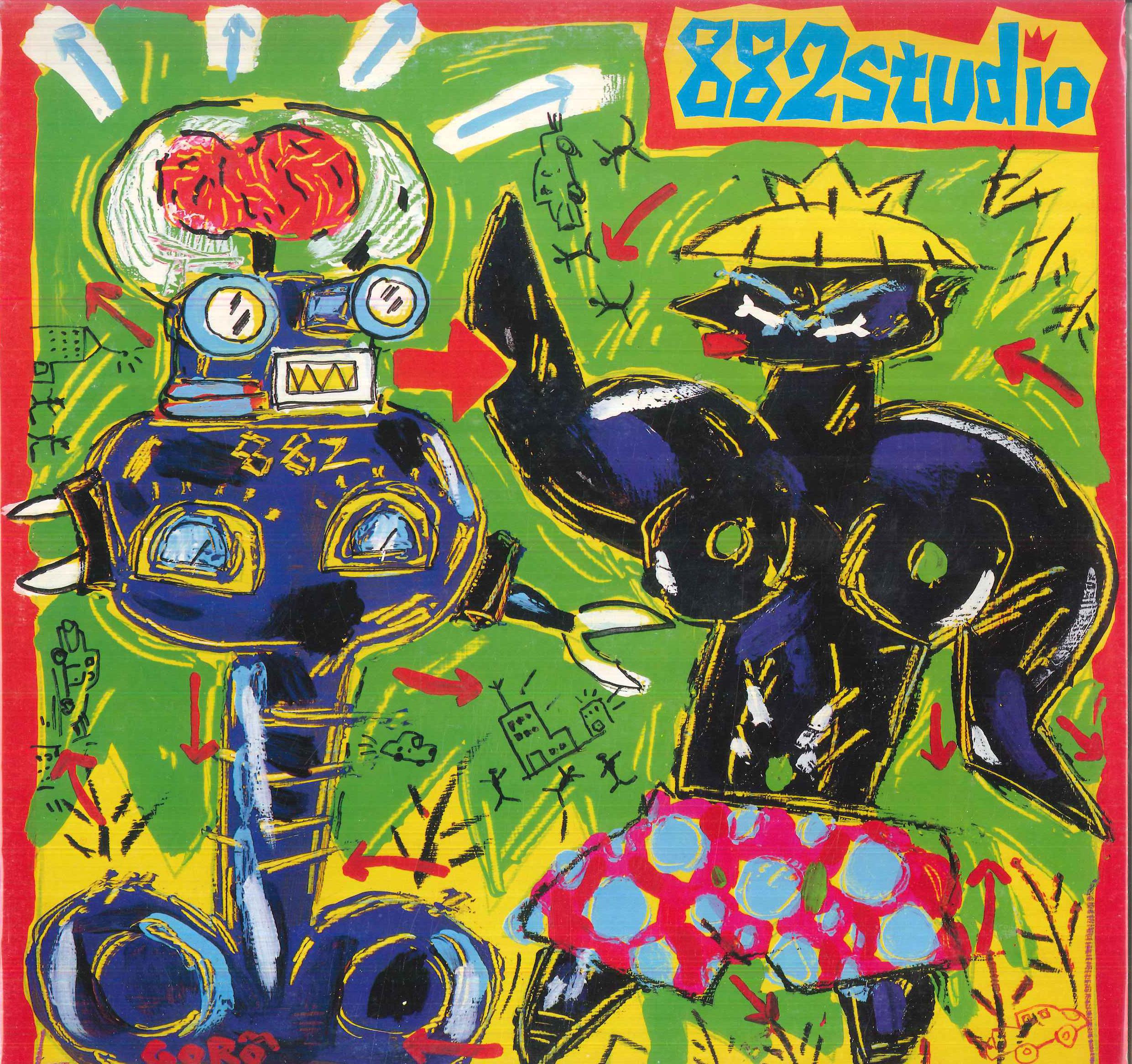 

12inch Record YOSHITAKA MINAMI KAHN TAKESHI OHT 882 Studio 15AH1883PROMO FITZBEAT 1985 Japan Japanese PopRock Used