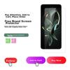Compatible with Redmi K60 Ultra Phone Case, Shockproof Camera Protection Full Coverage Simple Luxury Leather Case for Women And Men, Black
