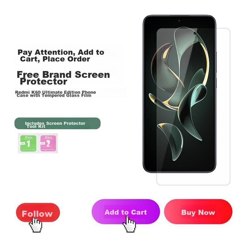 Compatible with Redmi K60 Ultra Phone Case, Shockproof Camera Protection Full Coverage Simple Luxury Leather Case for Women And Men, Black
