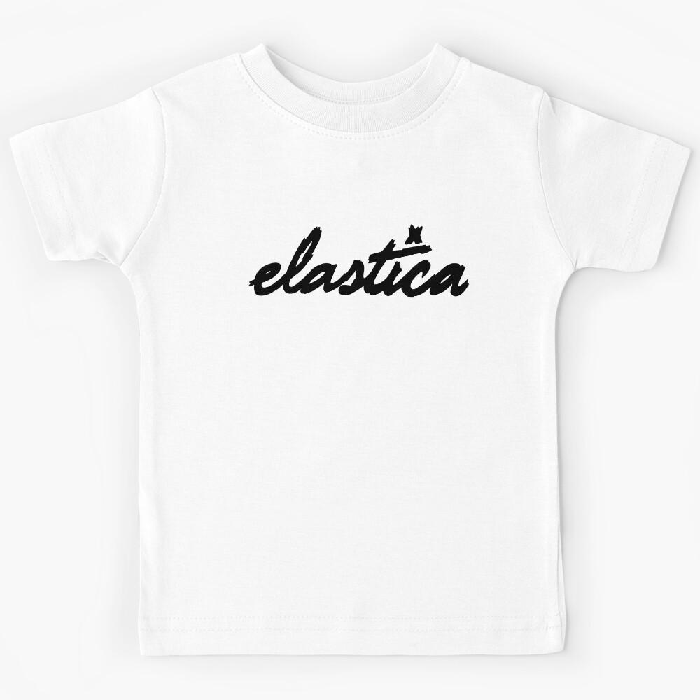 Elastica, Logo, The Menace, Waking Up, Vaseline, Connection, Britpop, Vintage Kids T-Shirt 140