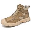Męskie wysokie antypoślizgowe buty turystyczne Outdoor krótkie buty Ciepłe pluszowe buty Jesień i zima