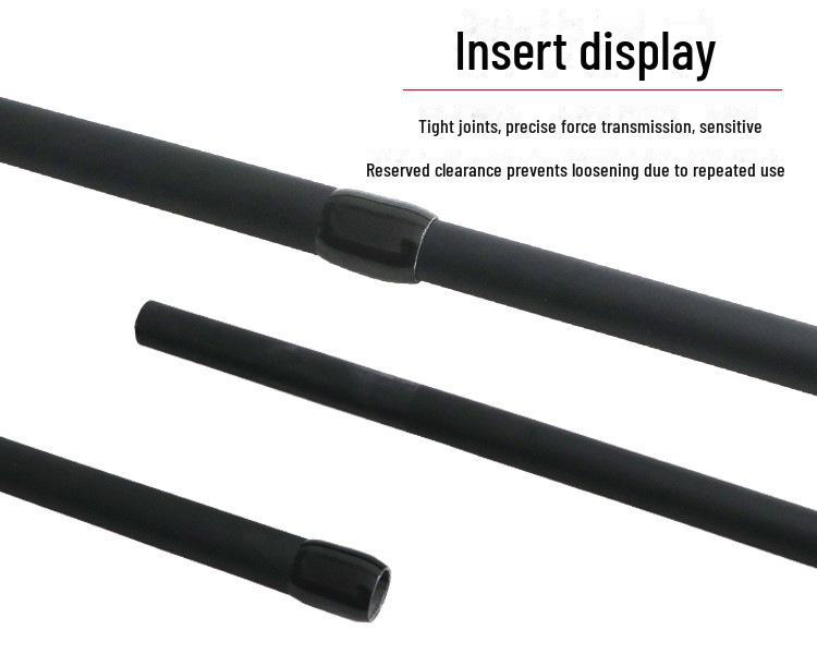 Three-Section Carbon Carp Casting Rod 3.3m-3.9m for Long-Distance Fishing