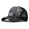 Gradient Hat Printed Embroidered Baseball Hat Fashionable Breathable