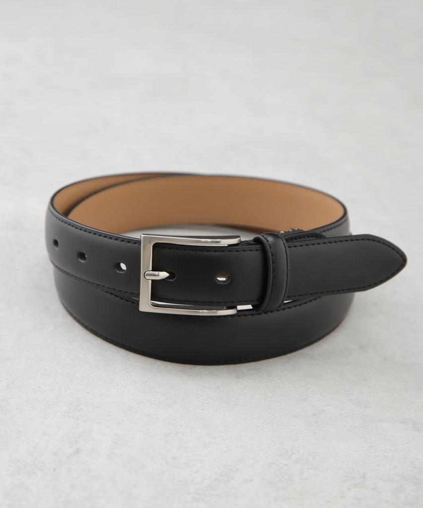 [Nano Universe] Split Leather Belt 1 Men's F Black 672-6150203