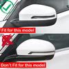 For Chery Tiggo 8 Pro MAX 2018   Car Rearview Side Mirror Cover Wing Cap Exterior Door Housing Shell Trim Sticker