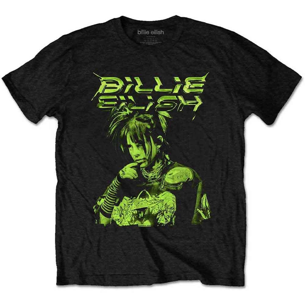 Billie Eilish Unisex T-Shirt: Illustration (X-Large) M