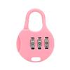 Bag Password Lock 3 Dia L Metal  Resettable Combination Padlock Suitcase Password Digit Lock F5 Color Code Lock