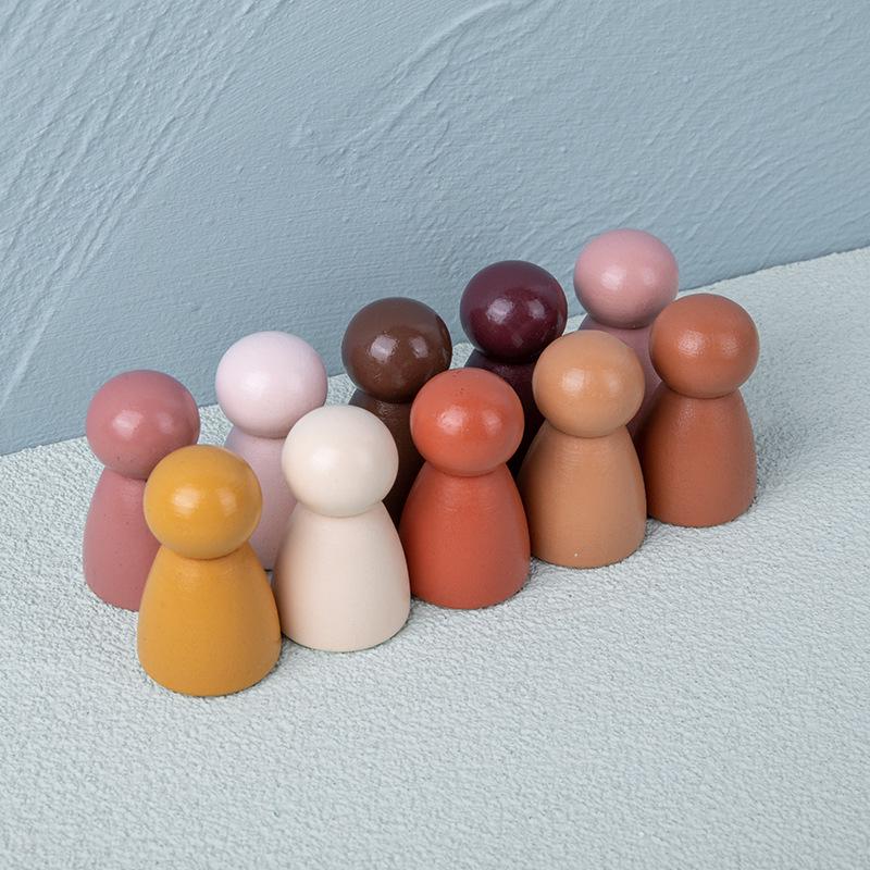 

Rainbow Arch Stacking Blocks - 10-Layer Educational Game for Early Learning