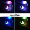 Car Mini USB LED Ambient Light Decorative Atmosphere Lamps for Interior Environment Auto PC Computer Portable Light Plug Play Qclyn77