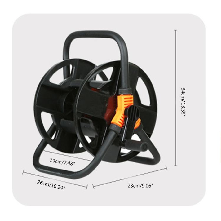 Hose Winding Reel Hose Reel Single Arm Water Pipe Storage Rack Tool for Garden