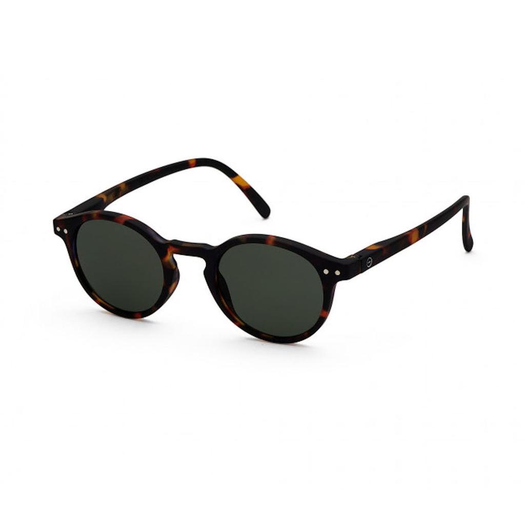 [IZIPIZI] Izipizi Sunglasses #H Model Boston (Tortoise/Green)