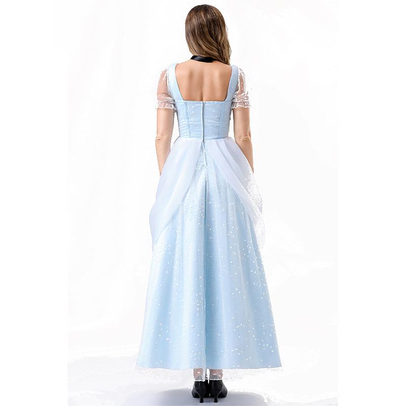 Cosplay Halloween June 1 Cinderella Princess Dress Cinderella Cosplay Sandy Adult Performance Dress Dress