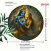 Vintage Floral Starry Couple Painting Colorful Home Restaurant Wall Decor