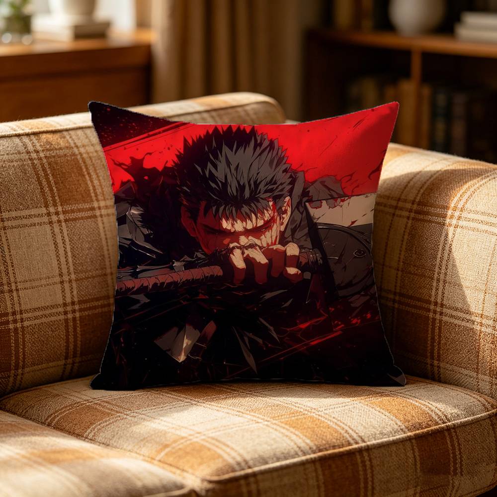 Berserk Hot Guts Blood Pillow Case Cushion Cover Throw Pillow Case For Car Sofa