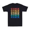 Gamer Funny Video Game Lovers Gift Vintage R TShirt Premium M2xl Fast Shipping