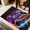1pc psychedelic headphones rug home carpet non slip design for bedroom office decor gift living room