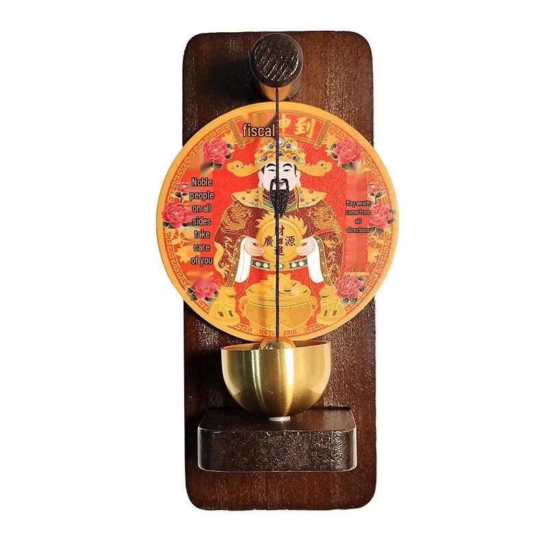 JINGRUIXIANG New Year Walnut Magnetic Refrigerator Charm