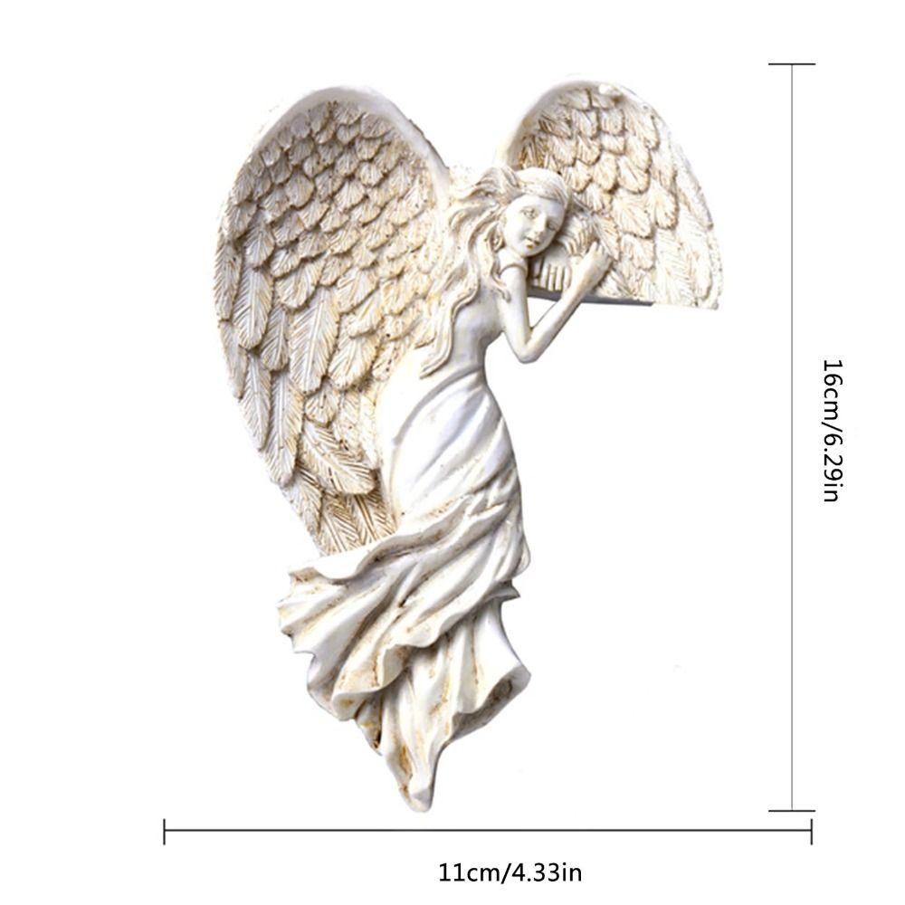 Beautiful Gift Goddesses Sculpture Door Frame Decoration Angel Wing Sculpture Angel Wing Pendant