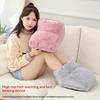 Usb Electric Heater Foot Warmer Heated Comfort Plush Cushion Couple Warm Foot Cover Feet Heating Pads For Home Sleeping